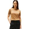 Tommy Hilfiger T-Shirt Maniche Corte Donna Scollo Rotondo, Verde (Classic Khaki), XXS