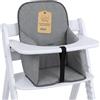 Totsy Baby Copri seggiolone pappa universale - copriseggiolone bambino e bambina cuscino imbottitura riduttore per Hauck e Stokke sedia con un rivestimento impermeabile stabile Grigio