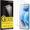 Coiwxmoi 2 Pezzi Vetro Temperato per Xiaomi Redmi Note 12 Pro 5G 6,67,HD Chiaro Ultra Trasparente, Ultra Resistente, Durezza 9H, Senza Bolle,Anti Graffio Pellicola Prottetiva per Redmi Note 12 Pro 5G