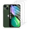 Hhfcryst Pellicola Idrogel Protettiva per iPhone 13 mini, 3 Pezzi HD Trasparente Morbido TPU Protezioni per Lo Schermo(Non Vetro Temperato)