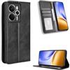 COMAKU Cover a Libro Realme 14T 5G, Custodia a Portafoglio in Pelle con Supporto e Chiusura Magnetica Compatible per Realme 14T 5G - Nero
