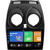 Generic SXAUTO [Built-in DAB] Android 12 IPS Autoradio Per Nissan Qashqai J10 (2006-2015) - Senza fili CarPlay/Android Auto - 4G+64G - LED Camera + MIC - Fast-boot Volante 360-Camera DSP AHD - 2 Din 9 Pollici