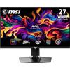 MSI MAG 271QPX QD-OLED Monitor Gaming 26,5 WQHD - Pannello Quantum Dot OLED (2560 x 1440), 360Hz/0.03ms, 99,1% DCI-P3, ΔE≤2, DisplayHDR True Black 400 - DP 1.4a, HDMI 2.1, USB Type-C