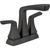 Delta 25789LF-BL Vesna - Rubinetto per bagno, colore: Nero opaco