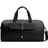 Tommy Hilfiger Uomo Borsa Duffle Bag Foundation Borsone da Viaggio, Nero (Black), Taglia Unica