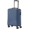 travelite 4 ruote valigia a mano piccola 34 litri, serie bagagli BALI: Trolley rigido in ABS conforme alle dimensioni del bagaglio a mano IATA, 55 cm.