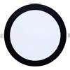 ONSSI Plafoniera LED 20W 2000 lumen (CCT Commutazione in Bianco-Neutro-Caldo),Rotondo Φ220 mm Pannello Led ultra Sottile Faretto LED da Incasso (Telaio Nero)