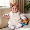 BABESIDE Reborn Femmina - 20 Pollici Realistiche Bambola Dolls Ragazze Dolce Sorriso - Bambole Bambina Bambini Giocattoli （Occhi Azzurri）