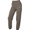 Nike Pantaloni Tuta Oversize A Vita Alta Sportswear Phoenix Fleece - Donna, Mink Brown/Sail, FZ5996-233, 2XL