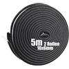 SDLDEER Nastro autoadesivo in gommapiuma, nastro sigillante autoadesivo in schiuma per guarnizioni di finestre e porte, sigillo anti-collisione, insonorizzazione (10mm(L) x6mm(S) x5m(P), 2 rotoli)