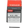 TIMco - Vite PH2 per cartongesso, colore: nero (confezione da 200), 00065DRYS