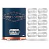 King C. Gillette Procter & Gamble King C. Gillette Men's Razor Blades, 10 Pieces Gift Ideas for Men/Dad
