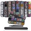 EBANKU 9 Scatole Nail Art Strass Kit Nail Art Decorazioni Nail Rhinestones Cristalli Perle Gemme Misti Colorati Metallo con 1 Pinzetta e Penna di Strass Scelta e Una Lima per Unghie