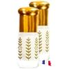 Générique Muschio Tahara profumo alla vaniglia Patchouli | Set di 2 muschi di alta qualità | Fragranza duratura | Profumo intimo unisex | ideale per occasioni speciali e quotidiane | (2 x 3 ml)