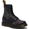 Dr. Martens 8 Eye Boot, Anfibi Donna, Black Softy T, 36 EU