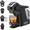 KOTLIE Macchina Multifunzione 5 in 1 per Caffè Macinato, Capsule, ESE (44mm), Temperatura e Volume Regolabili, Serbatoio Acqua ad Alta Capacità（EM-308A）