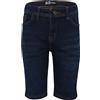 A2Z 4 Kids Bambini Ragazzi Pantalocini Bermuda Jeans Pantalon Strappato L'Estate - Shorts Denim S04 Dark Blue 7-8