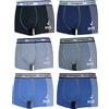 Navigare 6 Pezzi Boxer Uomo Mutanda Intimo Elasticizzato Varie Fantasie (21033Z, 4)