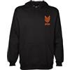 MAGLIERIA CONFORTI Felpa con Cappuccio di Jannik n.1 al Mondo di Tennis con Logo Arancione Unisex Uomo Donna Tifosi della Carota (IT, Testo, XXL, Regular, Regular, Nero)