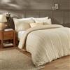 furn. Copripiumino Duvet Day Harrison Stripe - Design minimale trapuntato con tessuto morbido al tatto e finitura di facile manutenzione (Lino - Matrimoniale)