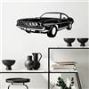Wallity Hanah Home Elegante accessorio decorativo da parete in metallo, nero, 60 x 26 cm, 100% metallo, spessore 1,5 mm, leggero e resistente, perfetto per la decorazione della casa
