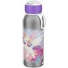 Mepal - Borraccia Ermetica Flip-up Campus - Borracce Ermetiche per Bambini - Borraccia in Acciaio Inox - 4 Ore di Calore e 12 Ore di Freschezza - Senza BPA - 350 ml - Unicorn Glow