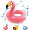 POPOYU Piscina da nuoto per bambini 3-6 anni, con fenicottero per bambini, animali galleggianti, fenicotteri, animali gonfiabili, per feste in piscina, accessori per feste in spiaggia