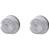 BUL BARS 2 X Bianco Luce di posizione laterale Lampada 12 V 24 V con marchio di controllo E LUCE DI POSIZIONE Ring auto camion auto lampadina lampada luce Set Coppia Front Pera