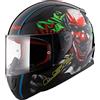 LS2 1035342123XL Casco Moto Full Face FF353 Rapid Happy Dreams, Unisex, multicolore, 3XL