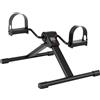 Superun Cyclette da Seduta Pieghevole con Display LCD, Mini Cyclette da Casa con 2 Livelli di Resistenza, Pedaliera Riabilitazione con Controllo APP per Casa e Ufficio