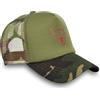 Royal Hunter Cappellino da baseball con stampa di alta qualità, per esterni, da uomo, Snapback I, da caccia, accessorio da cacciatore, cappello da uomo, idea regalo per cacciatore, verde scuro, M