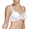 Selene, Reggiseno Donna con Elegante Trama Geometrica, con Ferretto e Imbottitura, Collezione Katia, Colore Nero, Taglia 7 C