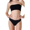 Lovable Slip Brasiliano in Cotone e Pizzo, Pacco da 3, Mutande Traspiranti, Intimo dal Comfort Totale, Fancy Soft Cotton Lovely Donna X3