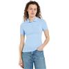 Tommy Hilfiger Maglietta Polo Maniche Corte Donna Slim Fit, Rosa (Foggy Pink), XXS