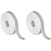 Amig - Cinghia per avvolgitore di tapparelle bianca con vernice nera | Corda di ricambio per avvolgitore di persiana Soft Touch e rigido | Resistente ai raggi UV e all'abrasione | Misure: 18 mm x 6 m.