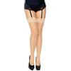 Leg Avenue Collant in nylon nero taglia unica