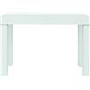 KONTE.DESIGN Consolle allungabile SORRENTO in legno, Bianco, 110 x 50 x 75 cm