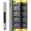 HOTO SNAPBLOQ™ S-A01 Set di Cacciaviti di Precisione Master 3.7V, 56PCS, 3 Coppie, Mini Cacciavite Elettrico, 250RPM, LED Luminoso, per elettronica, telefoni, laptop e progetti fai-da-te.