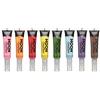 Moon Creations Tubetti per pittura viso e corpo con applicatore a pennello | Pronto per l'uso | Cruelty Free | Pittura per il viso per bambini, adulti, festival, Halloween, Set da 8, 15ml