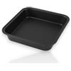 Terryshop74 Teglia da forno alluminio Antiaderente 25x25cm quadrata alezza 5,4 cm Lasagniera tortiera, forno elettrico gas e legna