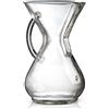 Chemex, Caffettiera per 6 tazze, con manico in vetro