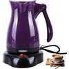 Behogan Caffettiera elettrica, 500 ml, 500 W, caffettiera elettrica turca, caffettiera elettrica, caffettiera turca, caffettiera elettrica per casa, ufficio, mocca, tè, viaggi