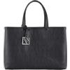 Armani Exchange per donna. [942646CC79300020] Borsa della spesa nera, Nero, Casual, Poliestere