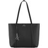 Armani Exchange per donna. 942930CC72628621 Borsa con ciondolo nera, Nero, Casual, Poliuretano