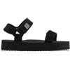 Armani Exchange per donna. XDP064XV92800002 Sandali Cross-RTW neri, Nero, Basso, Velcro, Casual