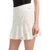 Armani Exchange per donna. [XW000142AF10840U1003] Minigonna avvolgente bianco sporco, Casual, Poliestere