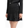 Armani Exchange per donna. [XW000142AF10840UC001] Minigonna nera avvolgente, Nero, Casual, Poliestere