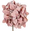 DRW Set di 6 Fiori Artificiali in Schiuma Eva, plastica e Carta Corallo 65 cm, Medidas: 65cm