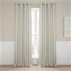 HPD Half Price Drapes Grommet Linen - Tende oscuranti lunghe 244 cm, per camera da letto e soggiorno (1 pannello), 127 x 243,8 cm, color farina d'avena, misto poliestere, 127 x 243,8 cm (larghezza x