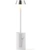 Lexon MIMI - Lampada da lettura con pinzette, luce da lettura a letto, supporto incluso per comodino, 9 colori LED, accessorio per lettore ricaricabile USB-C - Alu lucido